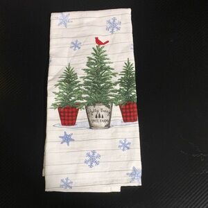 Holiday Tree Farm Kitchen Towel KayDee Designs